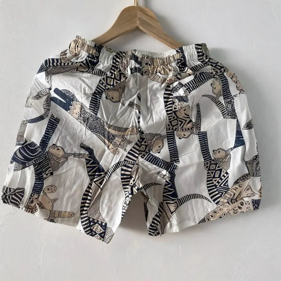 Tibetan Print Short-1
