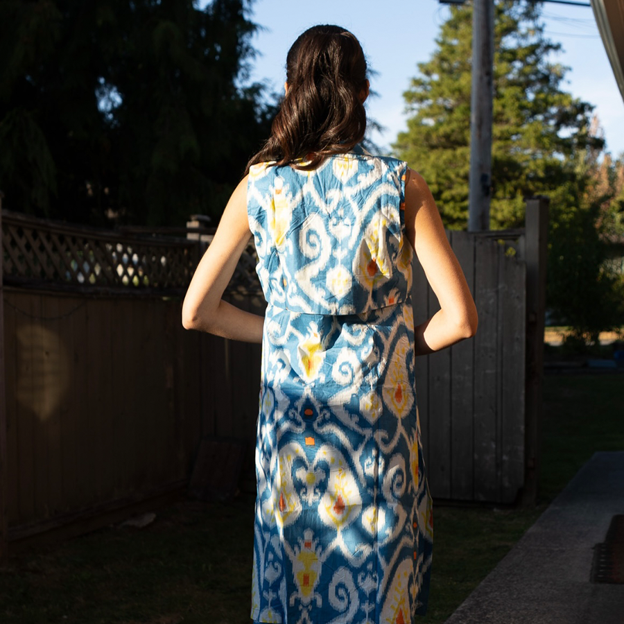 Trench coat pant set-4