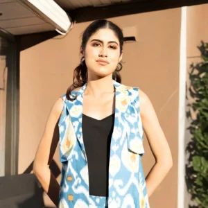 Trench coat pant set